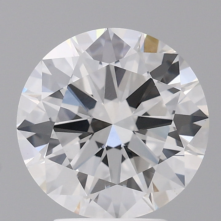 3.58 Carat Round Shaped, Excellent Cut, E Color, VS1 Clarity, IGI Certified Lab Grown Diamond