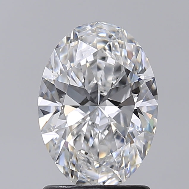 1.51 Carat Oval Shaped, Excellent Cut, D Color, VVS2 Clarity, IGI Certified Lab Grown Diamond