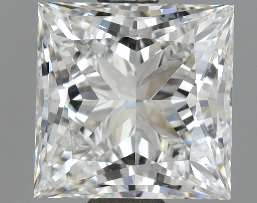 2.08 Carat Princess Shaped, Excellent Cut, E Color, VS1 Clarity, IGI Certified Lab Grown Diamond