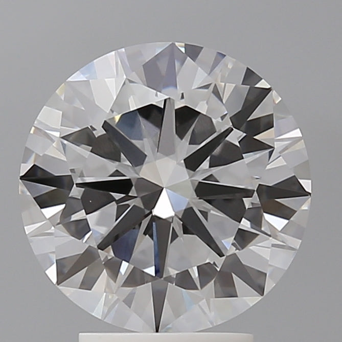3.56 Carat Round Shaped, Excellent Cut, E Color, VVS2 Clarity, IGI Certified Lab Grown Diamond