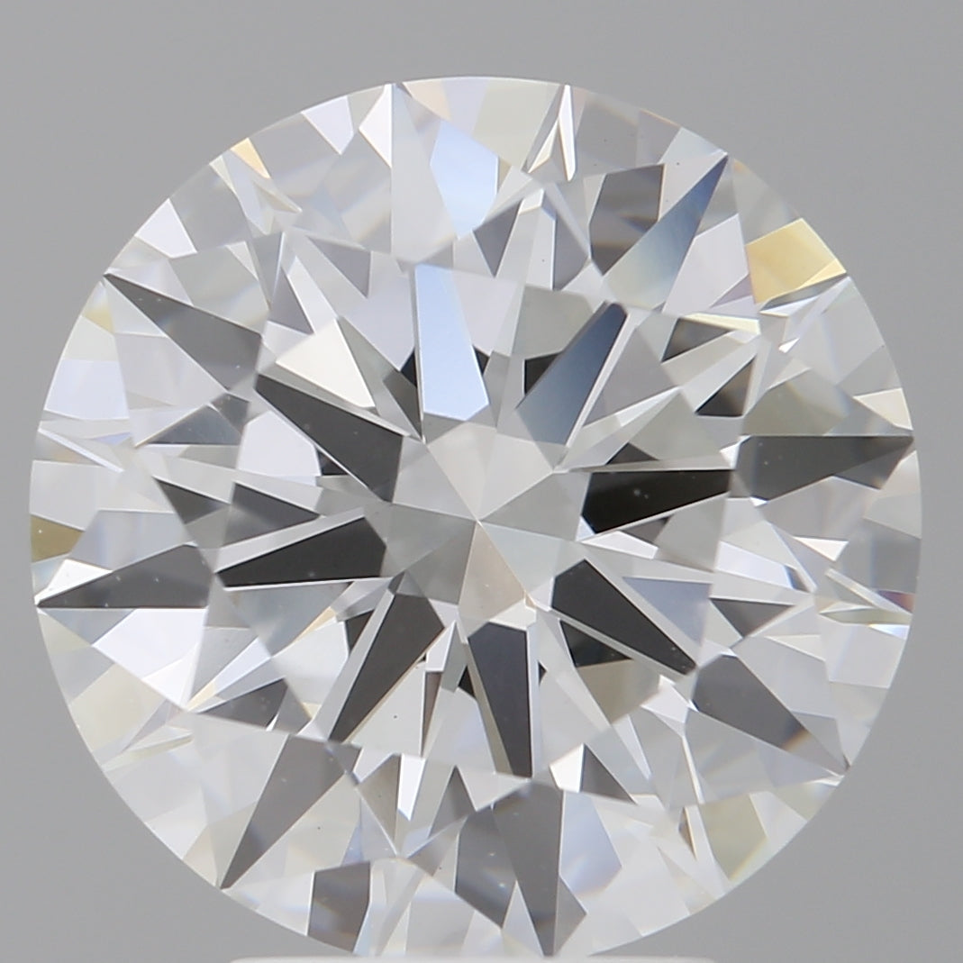 4.59 Carat Round Shaped, Ideal Cut, E Color, VVS2 Clarity, IGI Certified Lab Grown Diamond