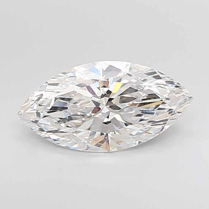 3.58 Carat Marquise Shaped, Ideal Cut, E Color, VVS2 Clarity, IGI Certified Lab Grown Diamond