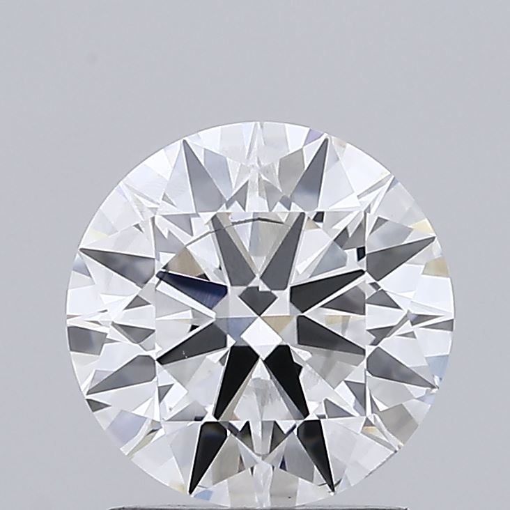 1.51 Carat Round Shaped, Ideal Cut, F Color, SI1 Clarity, IGI Certified Lab Grown Diamond
