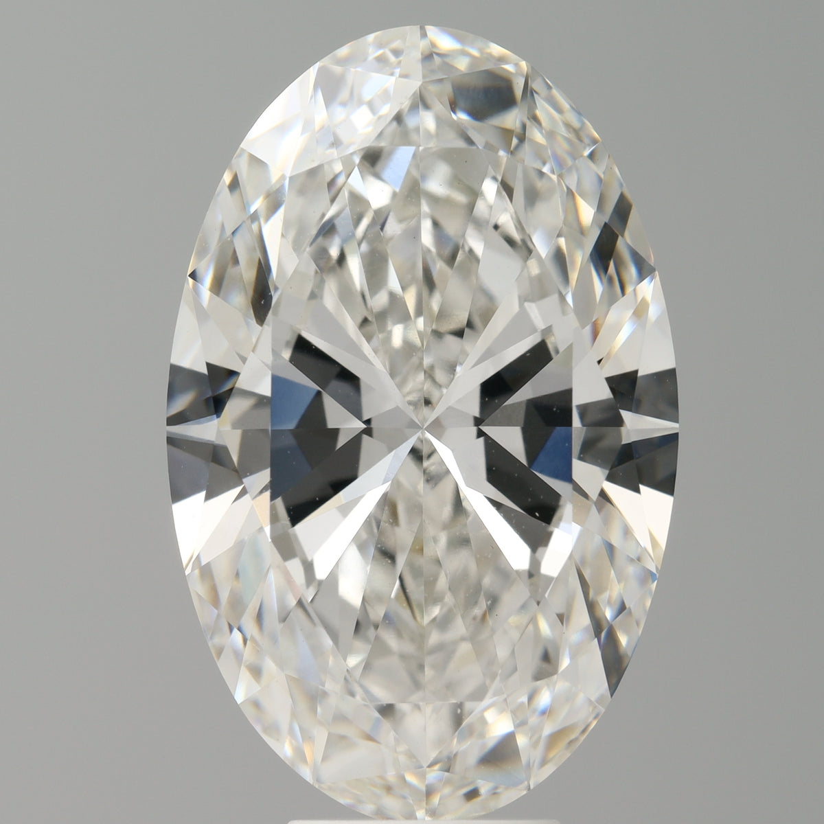 8.02 Carat Oval Shaped, Ideal Cut, F Color, VVS2 Clarity, IGI Certified Lab Grown Diamond