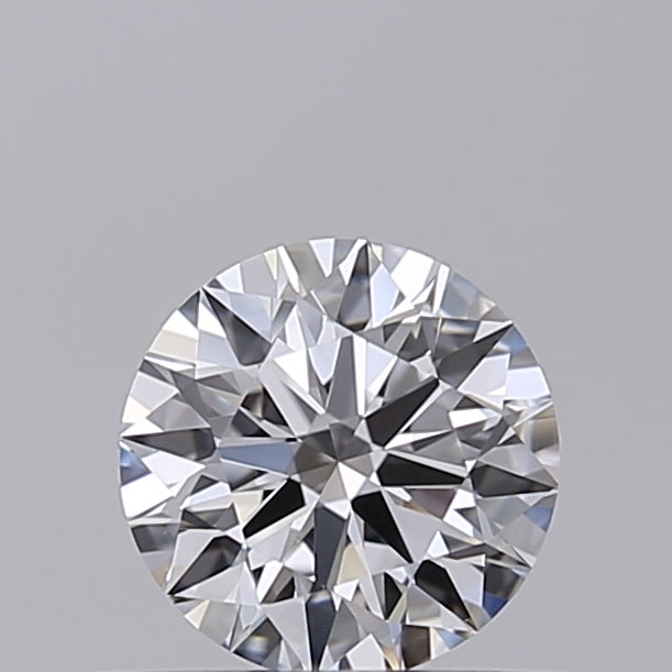 0.51 Carat Round Shaped, Ideal Cut, D Color, VVS2 Clarity, IGI Certified Lab Grown Diamond