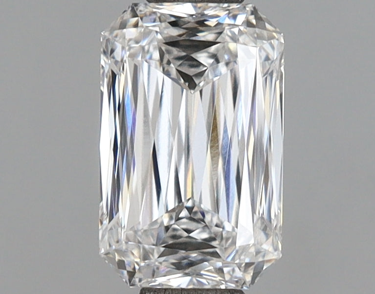 1.21 Carat Radiant Shaped, Ideal Cut, D Color, IF Clarity, IGI Certified Lab Grown Diamond