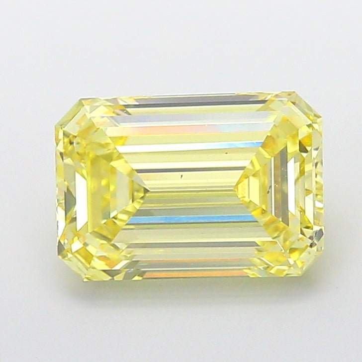4.50 Carat Emerald Shaped, Ideal Cut, VS2 Clarity, IGI Certified Lab Grown Diamond
