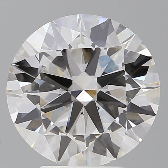 4.56 Carat Round Shaped, Excellent Cut, E Color, VVS2 Clarity, IGI Certified Lab Grown Diamond