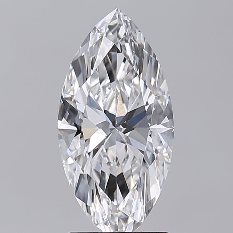 2.02 Carat Marquise Shaped, Ideal Cut, E Color, VVS2 Clarity, IGI Certified Lab Grown Diamond