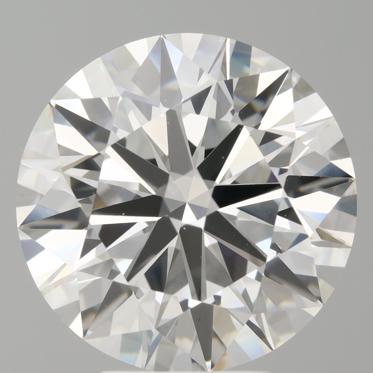 6.09 Carat Round Shaped, Ideal Cut, E Color, VVS2 Clarity, IGI Certified Lab Grown Diamond