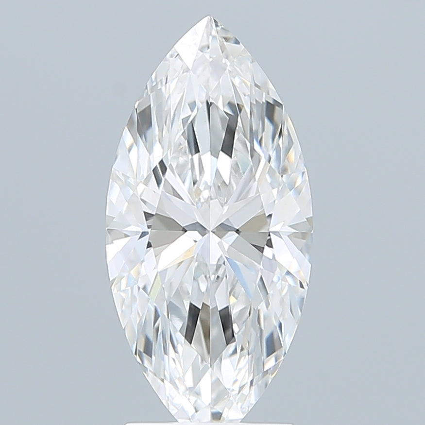 2.58 Carat Marquise Shaped, Ideal Cut, E Color, VVS2 Clarity, IGI Certified Lab Grown Diamond