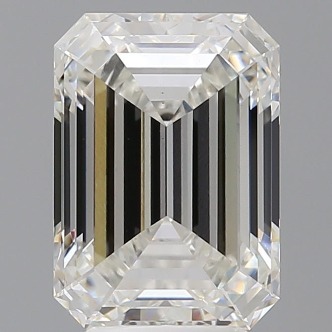 4.55 Carat Emerald Shaped, Ideal Cut, F Color, VS1 Clarity, IGI Certified Lab Grown Diamond