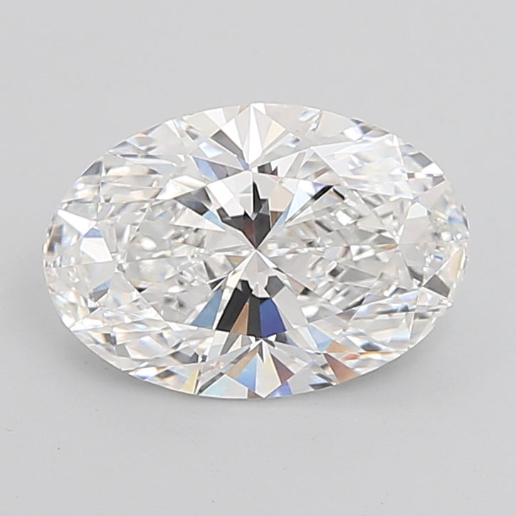 5.06 Carat Oval Shaped, Ideal Cut, E Color, VVS2 Clarity, IGI Certified Lab Grown Diamond