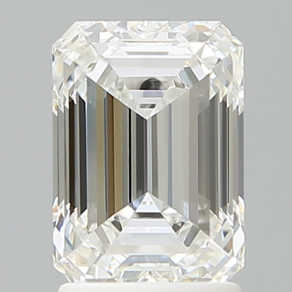 2.23 Carat Emerald Shaped, Ideal Cut, E Color, VVS2 Clarity, IGI Certified Lab Grown Diamond