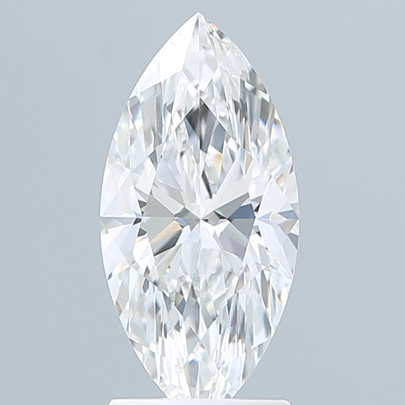 2.04 Carat Marquise Shaped, Ideal Cut, E Color, VVS2 Clarity, IGI Certified Lab Grown Diamond