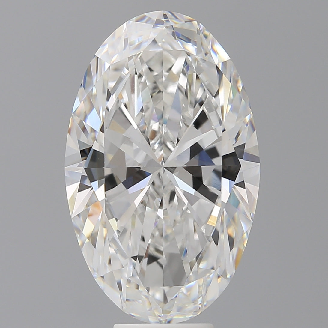 9.57 Carat Oval Shaped, Ideal Cut, E Color, VVS2 Clarity, IGI Certified Lab Grown Diamond