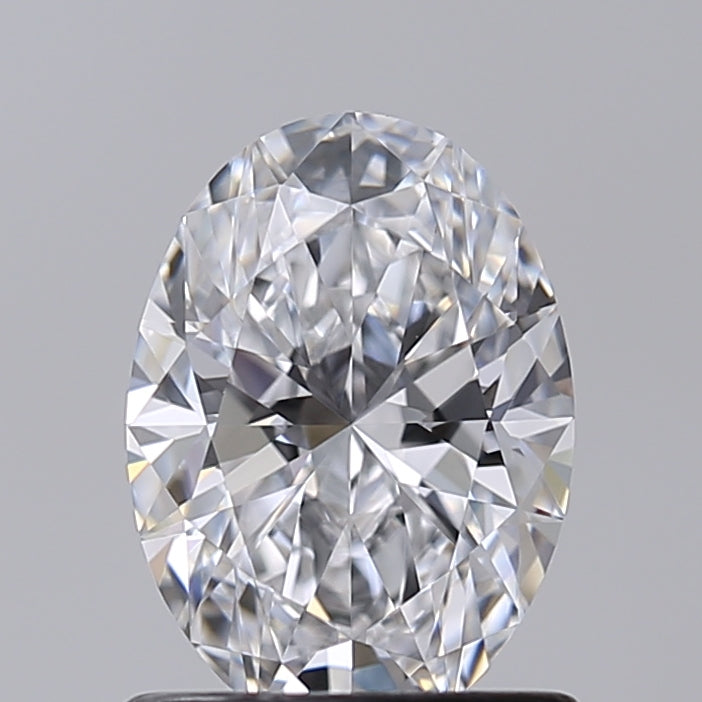 1.01 Carat Oval Shaped, Excellent Cut, D Color, VVS2 Clarity, IGI Certified Lab Grown Diamond