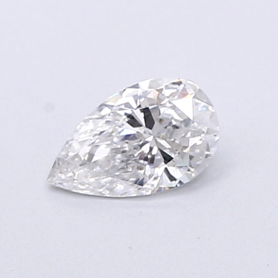 0.31 Carat Pear Shaped, Very Good Cut, D Color, VS2 Clarity, IGI Certified Lab Grown Diamond