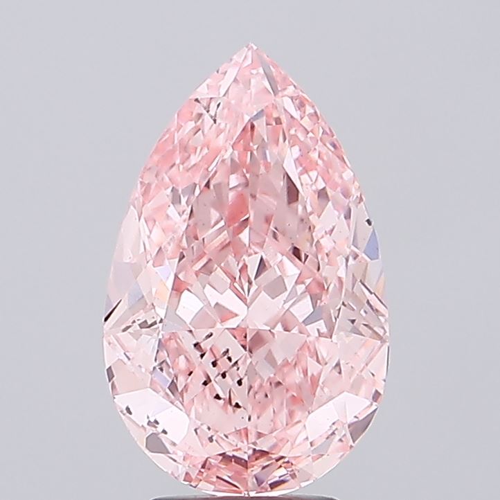 5.07 Carat Pear Shaped, Excellent Cut, VS2 Clarity, IGI Certified Lab Grown Diamond