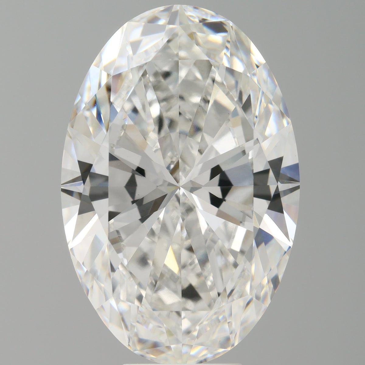 9.59 Carat Oval Shaped, Ideal Cut, E Color, VVS2 Clarity, IGI Certified Lab Grown Diamond