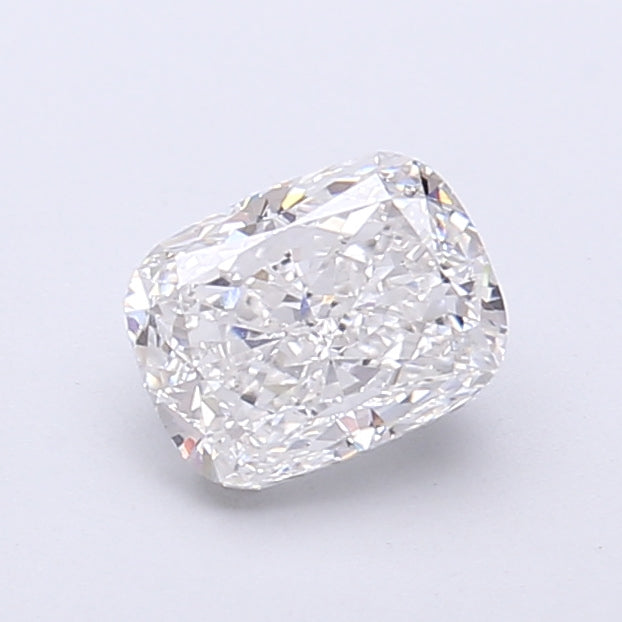 1.01 Carat Cushion Shaped, Very Good Cut, D Color, VVS2 Clarity, IGI Certified Lab Grown Diamond