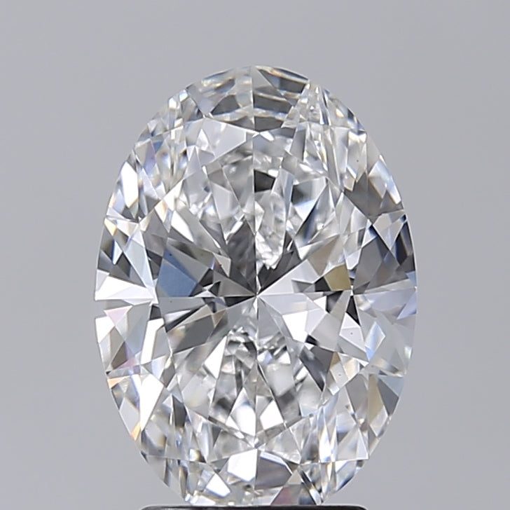 3.00 Carat Oval Shaped, Very Good Cut, E Color, VS1 Clarity, IGI Certified Lab Grown Diamond