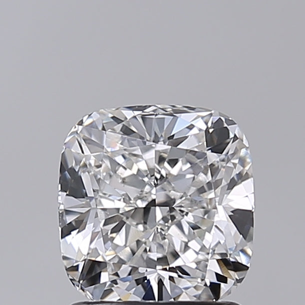 1.51 Carat Cushion Shaped, Excellent Cut, E Color, VVS2 Clarity, IGI Certified Lab Grown Diamond