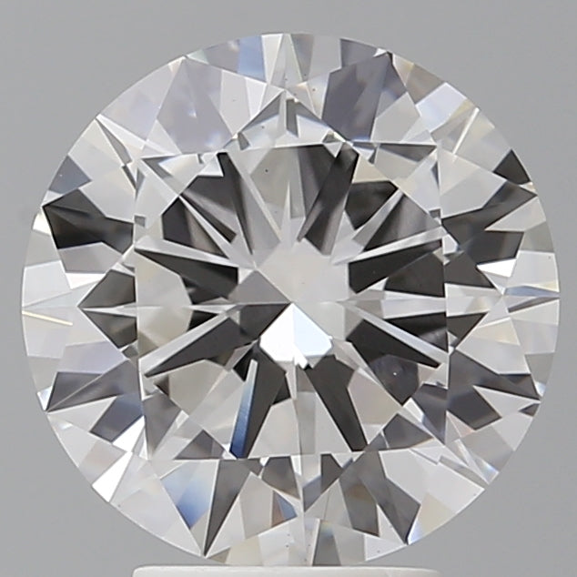 4.01 Carat Round Shaped, Excellent Cut, F Color, VS1 Clarity, IGI Certified Lab Grown Diamond