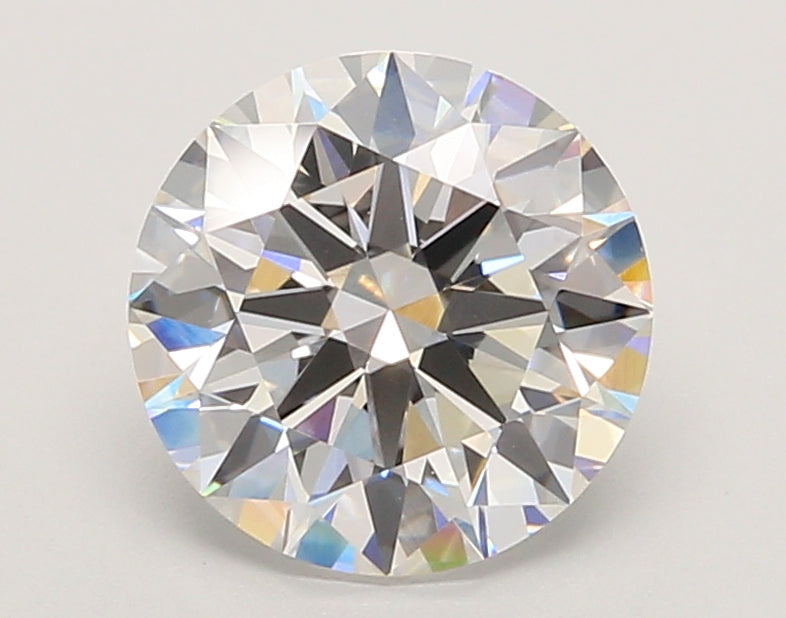 2.54 Carat Round Shaped, Ideal Cut, F Color, VVS2 Clarity, IGI Certified Lab Grown Diamond
