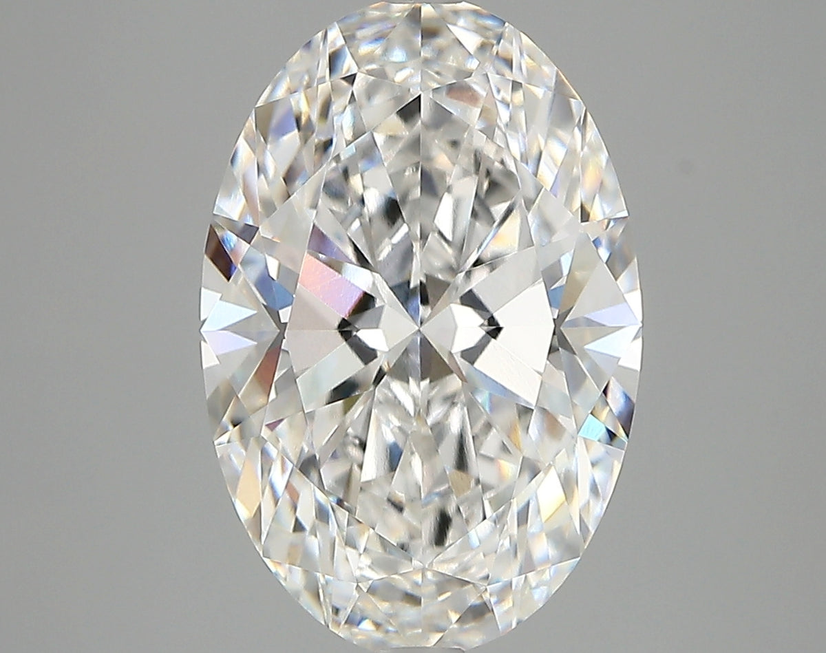 4.57 Carat Oval Shaped, Very Good Cut, E Color, VVS1 Clarity, IGI Certified Lab Grown Diamond
