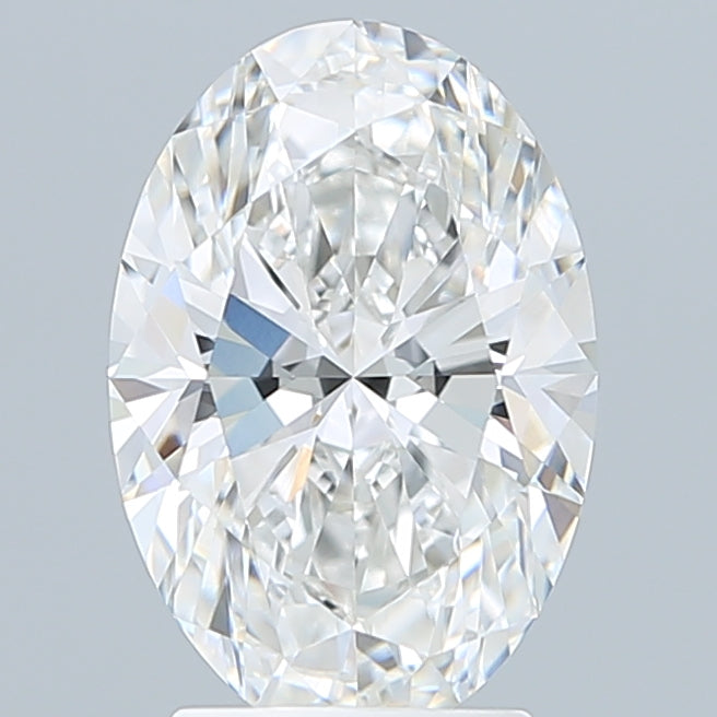 3.07 Carat Oval Shaped, Excellent Cut, E Color, VVS2 Clarity, IGI Certified Lab Grown Diamond