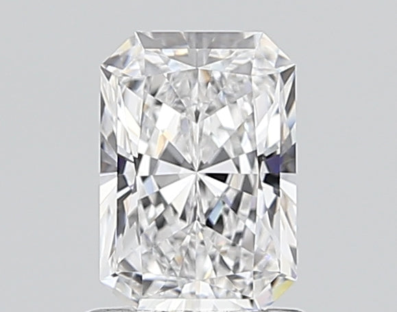1.60 Carat Radiant Shaped, Ideal Cut, D Color, VVS2 Clarity, IGI Certified Lab Grown Diamond