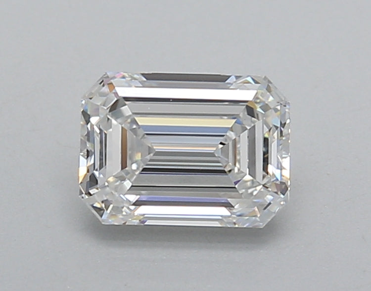 1.01 Carat Emerald Shaped, Very Good Cut, D Color, VVS1 Clarity, IGI Certified Lab Grown Diamond