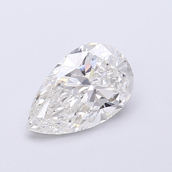 0.92 Carat Pear Shaped, Very Good Cut, VVS2 Clarity, IGI Certified Lab Grown Diamond