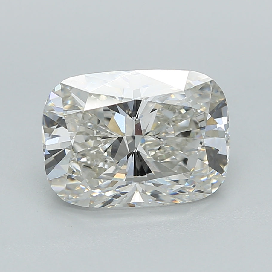 2.53 Carat Cushion Shaped, Ideal Cut, G Color, VVS2 Clarity, IGI Certified Lab Grown Diamond
