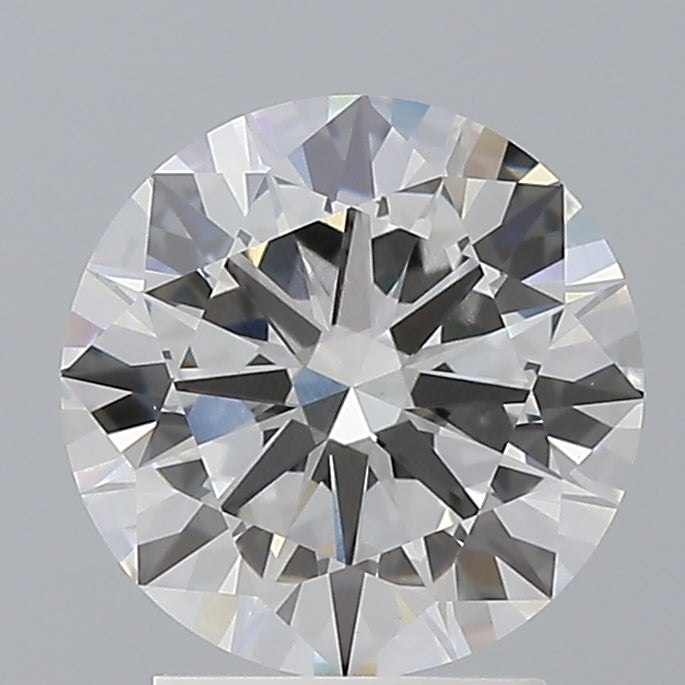 2.54 Carat Round Shaped, Excellent Cut, D Color, VVS2 Clarity, IGI Certified Lab Grown Diamond