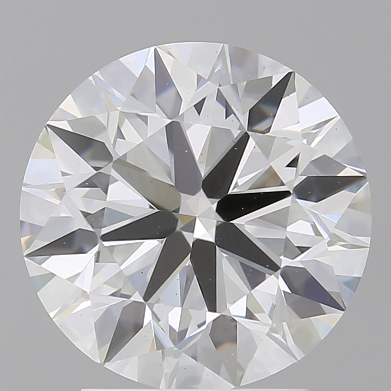 3.01 Carat Round Shaped, Ideal Cut, E Color, VS2 Clarity, IGI Certified Lab Grown Diamond