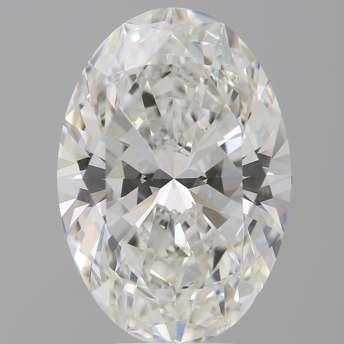 8.10 Carat Oval Shaped, Ideal Cut, F Color, VVS2 Clarity, IGI Certified Lab Grown Diamond