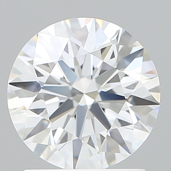 1.57 Carat Round Shaped, Ideal Cut, D Color, VVS2 Clarity, IGI Certified Lab Grown Diamond