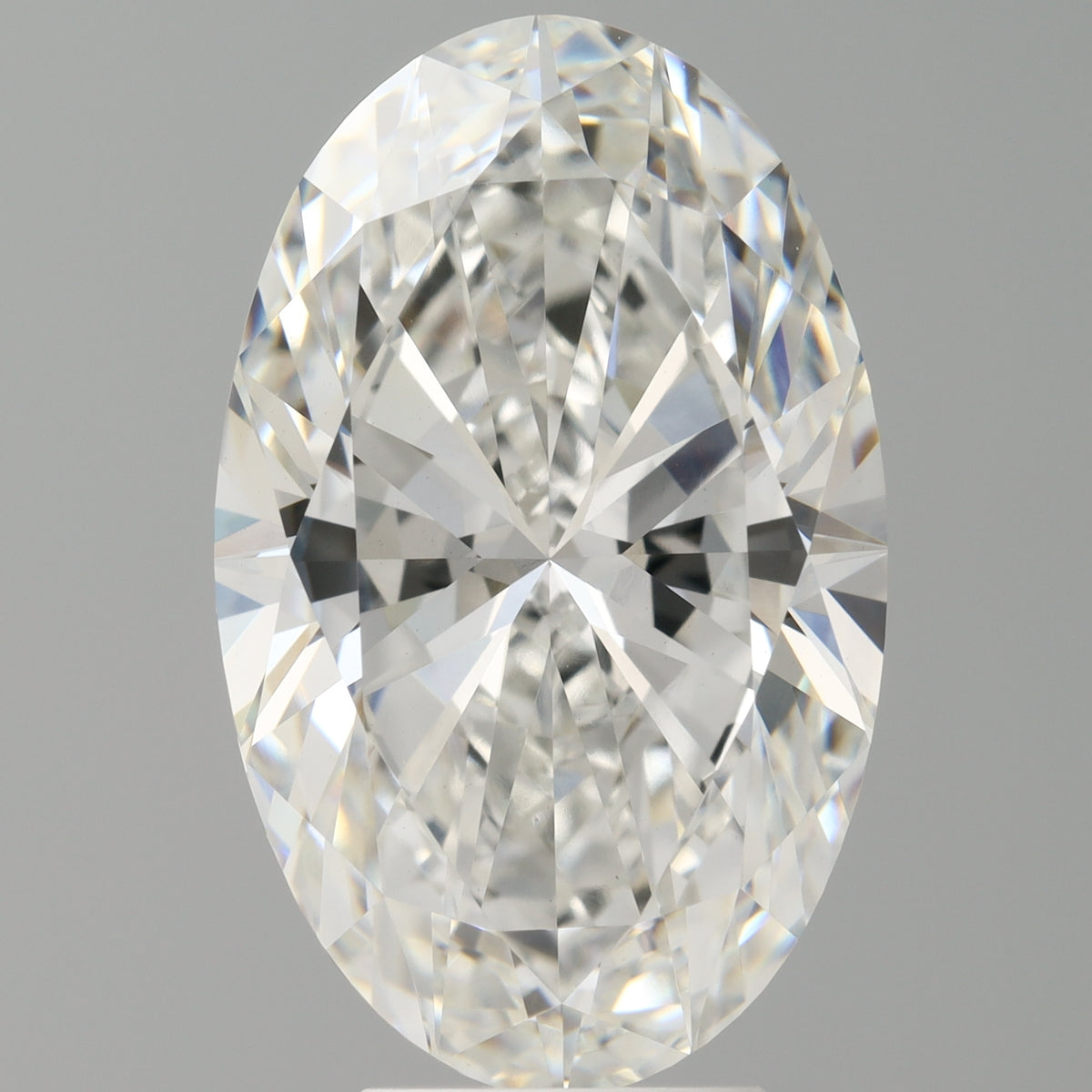 6.09 Carat Oval Shaped, Ideal Cut, F Color, VVS2 Clarity, IGI Certified Lab Grown Diamond