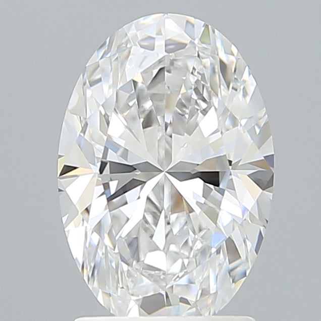 2.10 Carat Oval Shaped, Excellent Cut, D Color, VVS1 Clarity, IGI Certified Lab Grown Diamond