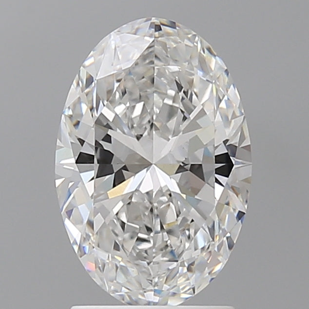 2.10 Carat Oval Shaped, Ideal Cut, E Color, VVS2 Clarity, IGI Certified Lab Grown Diamond