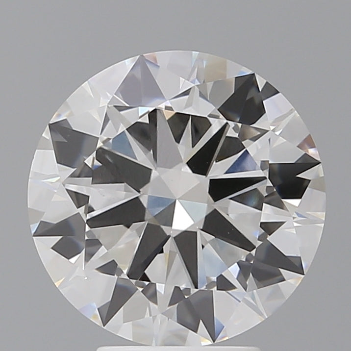 4.53 Carat Round Shaped, Excellent Cut, E Color, VVS2 Clarity, IGI Certified Lab Grown Diamond