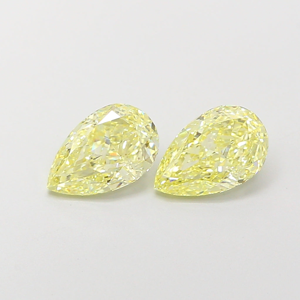 1.02 Carat Pear Shaped, Ideal Cut, VVS2 Clarity, IGI Certified Lab Grown Diamond
