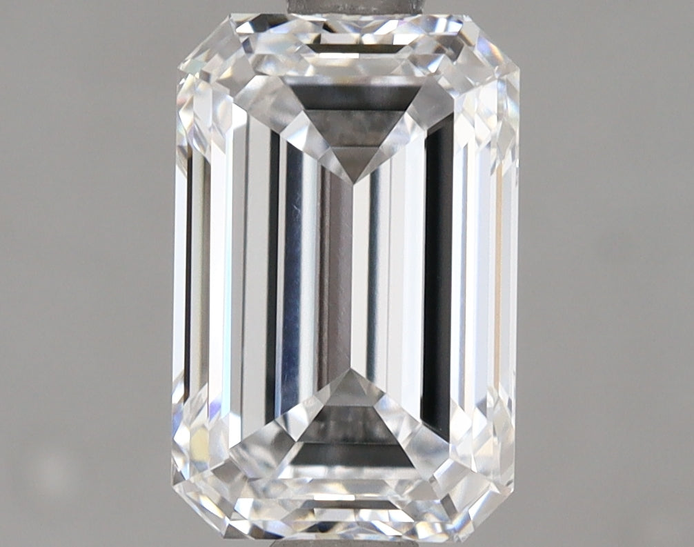 2.51 Carat Emerald Shaped, Ideal Cut, D Color, VVS1 Clarity, IGI Certified Lab Grown Diamond