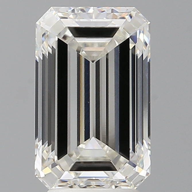 4.02 Carat Emerald Shaped, Ideal Cut, F Color, VS1 Clarity, IGI Certified Lab Grown Diamond