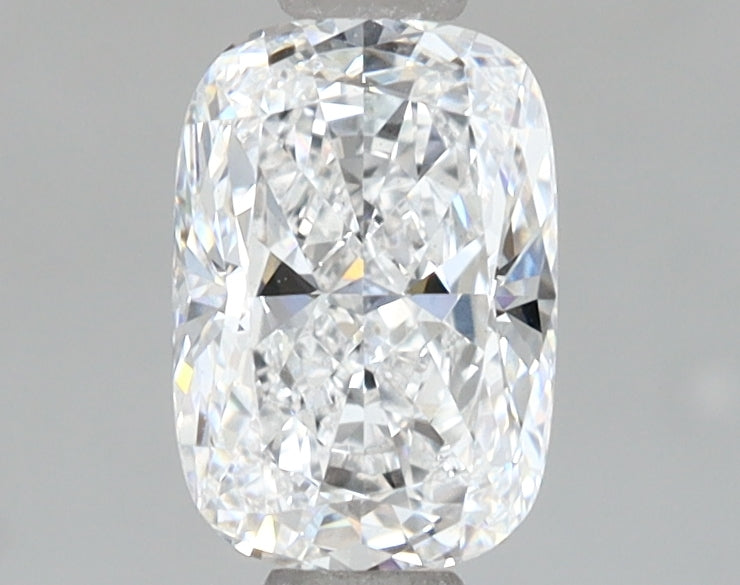 1.08 Carat Cushion Shaped, Ideal Cut, D Color, VVS2 Clarity, IGI Certified Lab Grown Diamond