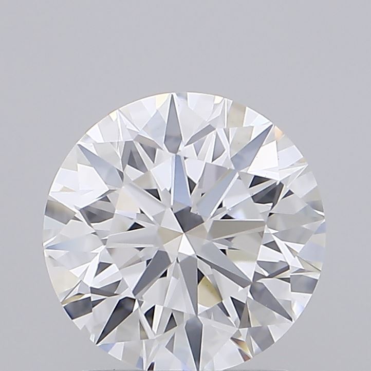 1.53 Carat Round Shaped, Ideal Cut, D Color, VS2 Clarity, IGI Certified Lab Grown Diamond