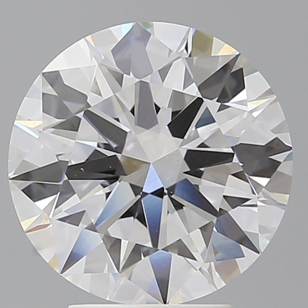 4.05 Carat Round Shaped, Ideal Cut, E Color, VS1 Clarity, IGI Certified Lab Grown Diamond