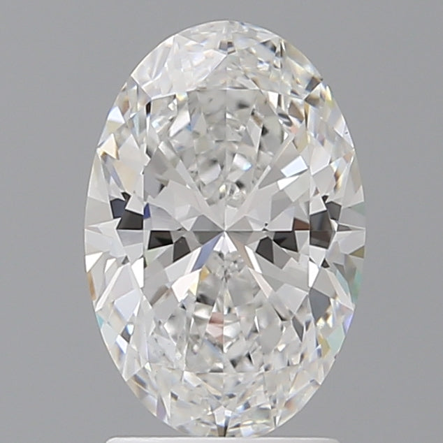 2.10 Carat Oval Shaped, Ideal Cut, E Color, VVS2 Clarity, IGI Certified Lab Grown Diamond